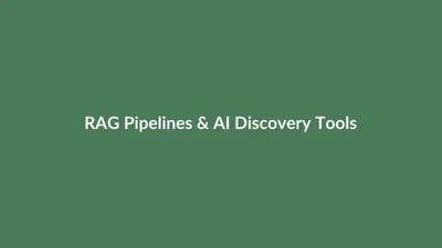 RAG Pipelines and AI Discovery Tools for Academic Libraries featured image